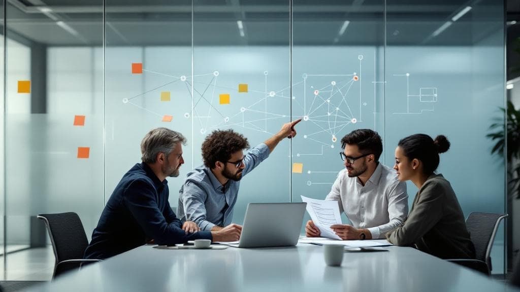 TracePilot WorkOS dashboard showing unified work intake and real-time status reporting